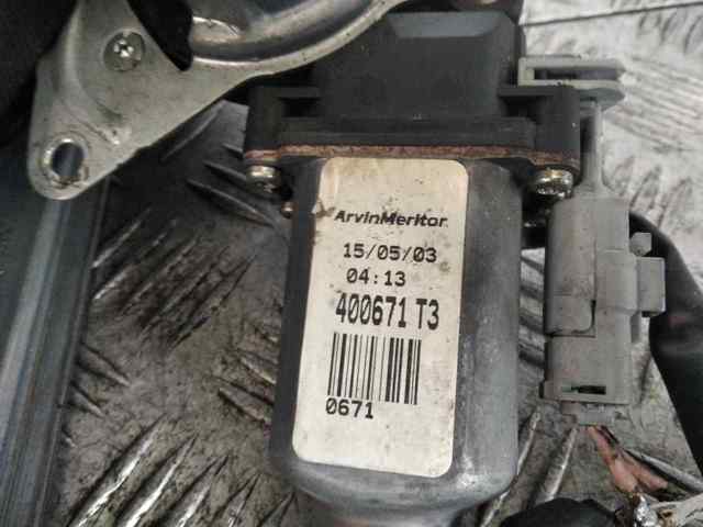 Mechanizm podnoszenia szyby drzwi przednich lewych 400671T3 PEUGEOT