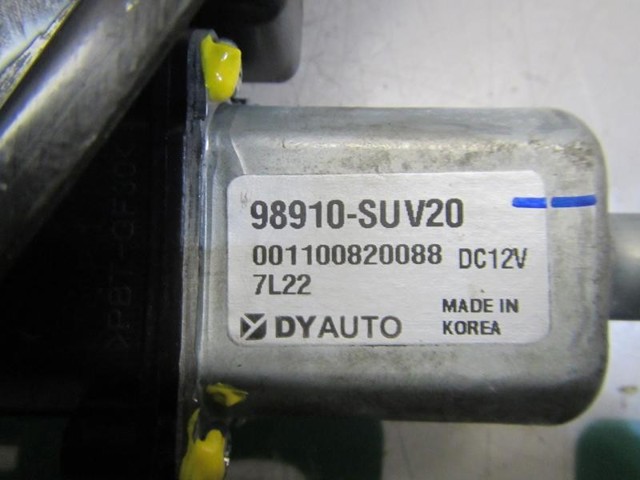 Mechanizm podnoszenia szyby drzwi przednich prawych 42363793 OPEL