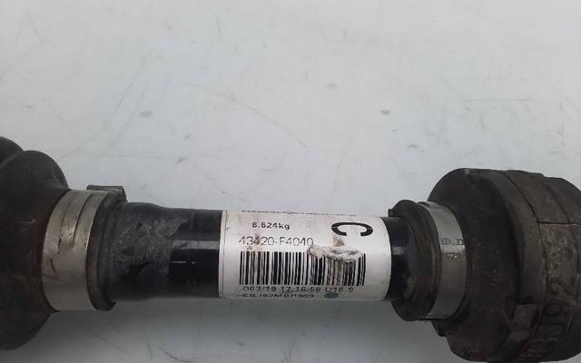 Półoś napędowa przednia lewa 43420F4040 TOYOTA