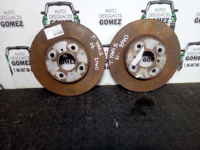 Tarcza hamulcowa przednia 4351252090 TOYOTA