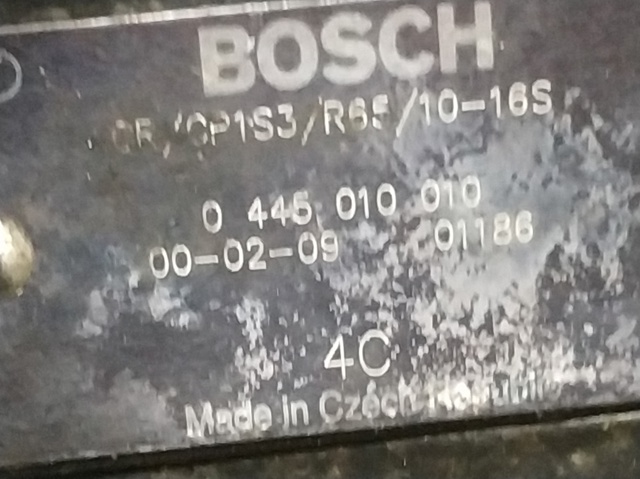 Pompa wtryskowa wysokiego ciśnienia 445010010 PEUGEOT