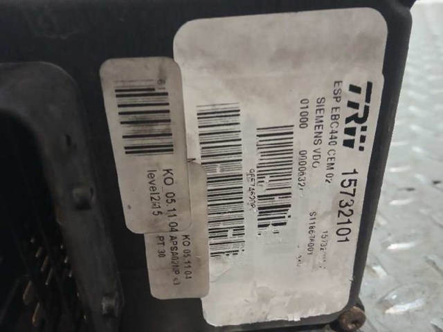 Sterownik ABS  hydrauliczny Peugeot 407 6E
