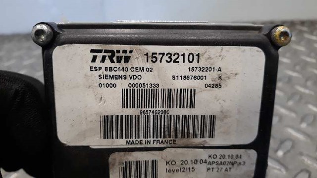 Sterownik ABS  hydrauliczny Peugeot 407 6E