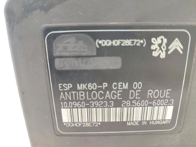 Sterownik ABS  hydrauliczny Peugeot 207 WA, WC