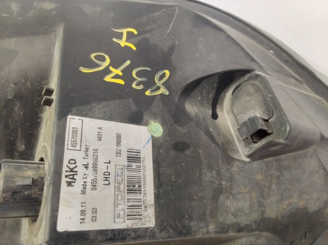 Reflektor lewy 45570383 FIAT