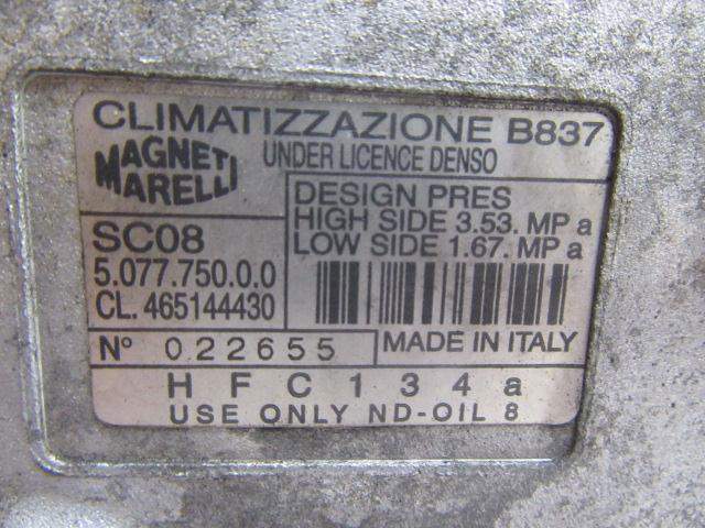 Sprężarka klimatyzacji 465144430 FIAT