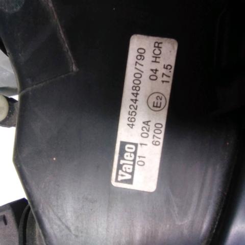 Reflektor lewy 46524480 FIAT