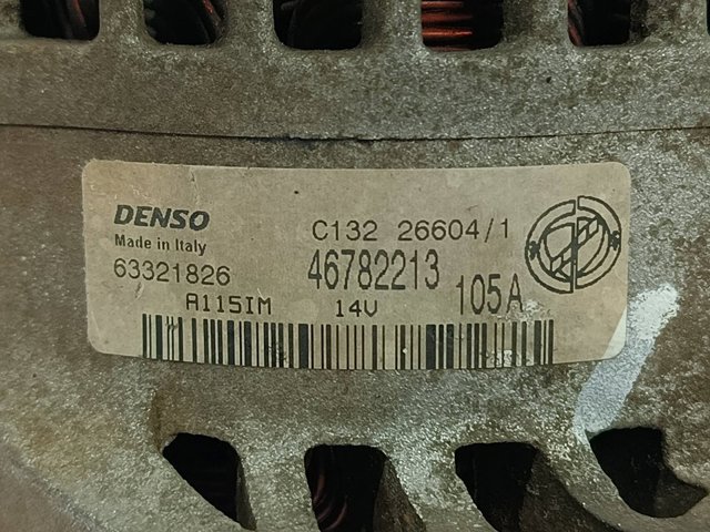 Alternator 46782213 FIAT