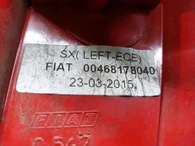 Lampa zespolona tylna lewa 468178040 FIAT