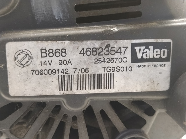 Alternator 46823547 FIAT