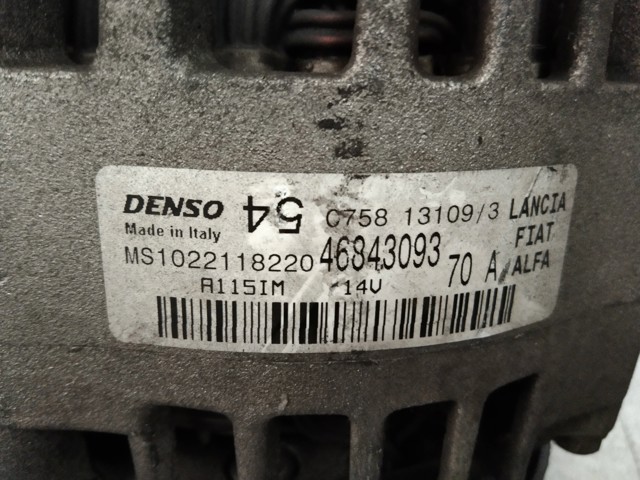 46843093 Fiat/Alfa/Lancia