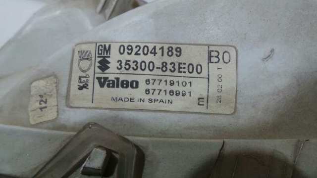 Reflektor lewy Opel Agila H00