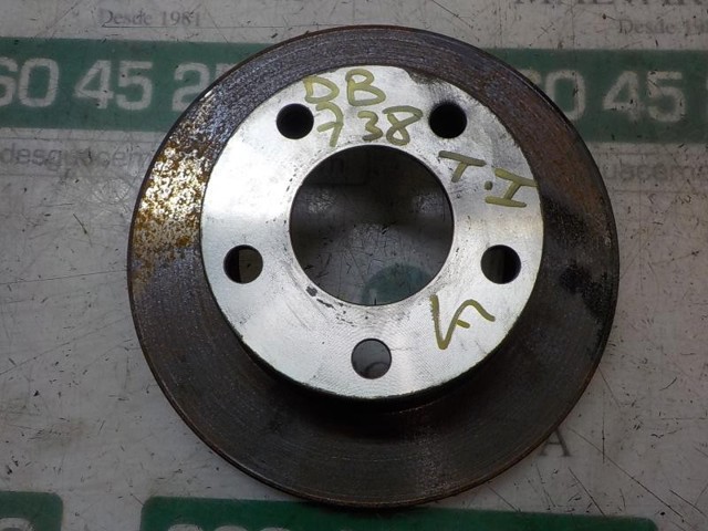 Tarcza hamulcowa tylna 4A0615601A VAG