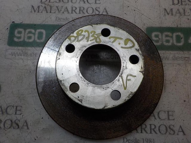 Tarcza hamulcowa tylna 4A0615601A VAG