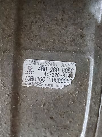 Sprężarka klimatyzacji 4B0260805C VAG