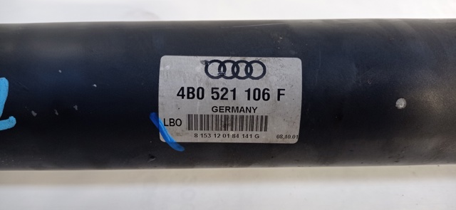 Wał Cardana tylny, kompletny Audi A6 4B2, 4B4