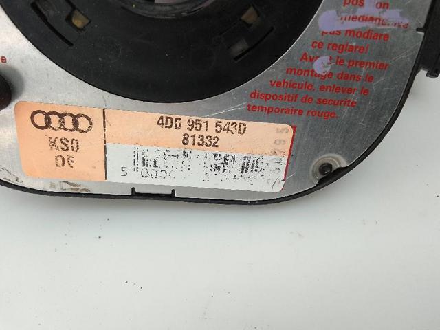 Pierścień kontaktowy AIRBAG, taśma kierownicy  4D0951543D VAG