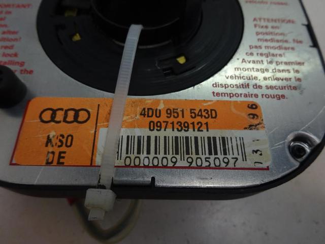 Pierścień kontaktowy AIRBAG, taśma kierownicy  4D0951543D VAG