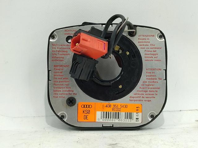 Pierścień kontaktowy AIRBAG, taśma kierownicy  4D0951543D VAG