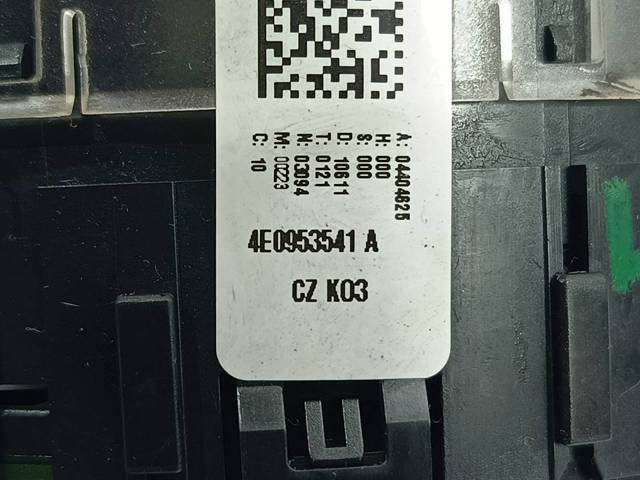 Pierścień kontaktowy AIRBAG, taśma kierownicy  4E0953541A VAG