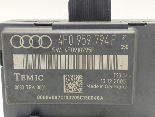 Blok komfortu 4F0959794F VAG
