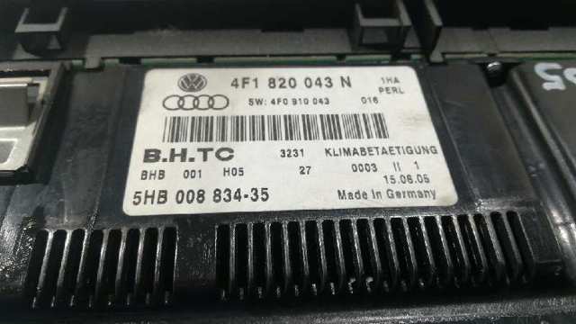 Sterownik trybów ogrzewania/klimatyzacji Audi A6 4F5