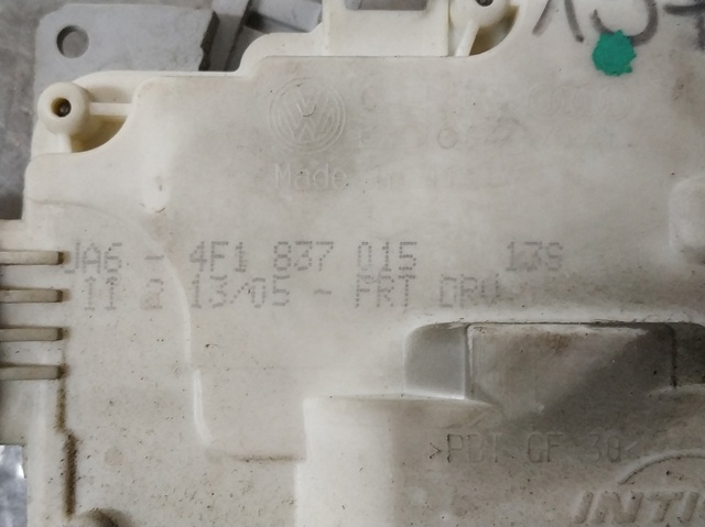 Zamek drzwi przednich lewych 4F1837015 VAG