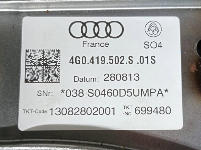 Kolumna (wał) kierownicza (kierownicy) Audi A6 4G2, 4GC