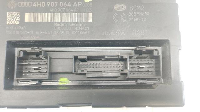 Blok komfortu Audi A7 4GA, 4GF