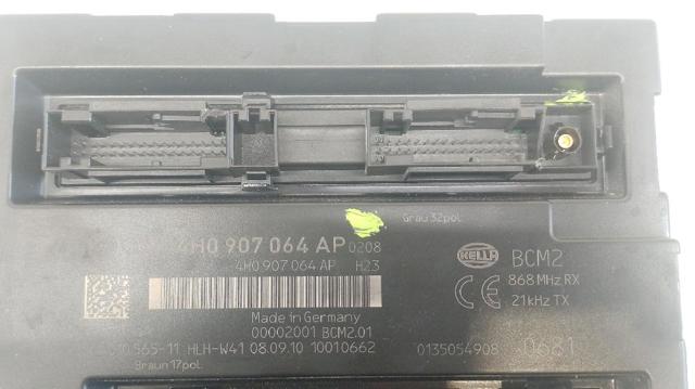 Blok komfortu Audi A7 4GA, 4GF