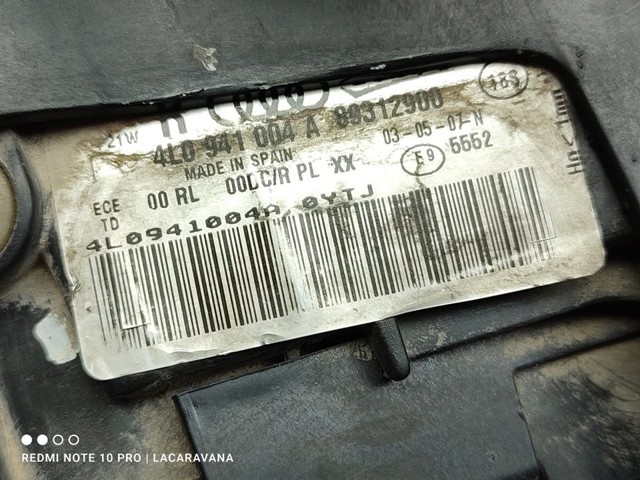 Reflektor prawy 4L0941004A VAG