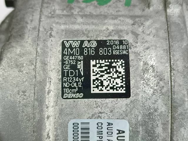 Sprężarka klimatyzacji 4M0816803 VAG