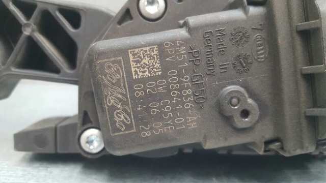 Pedał przyspieszenia (gazu) 4M519F836AH FORD