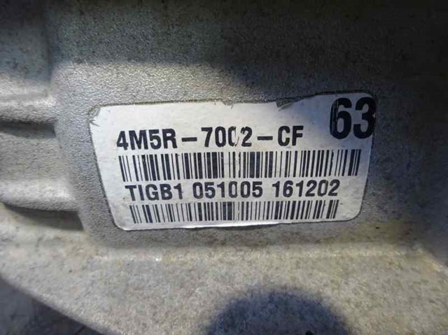Mechaniczna skrzynia biegów w komplecie 4M5R7002CF FORD