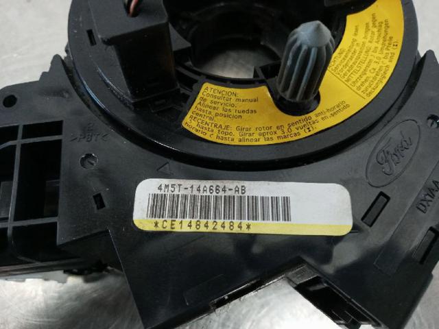 Pierścień kontaktowy AIRBAG, taśma kierownicy  4M5T14A664AB FORD