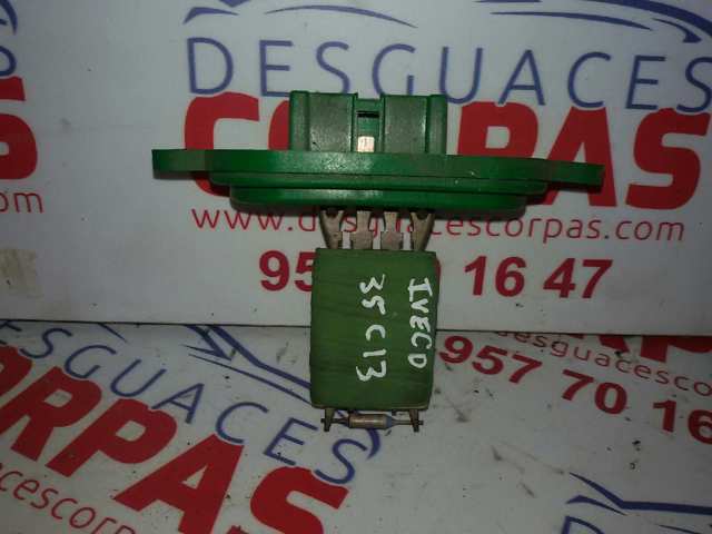 Rezystor wentylatora nagrzewnicy (ogrzewacza kabiny) 500326616 IVECO