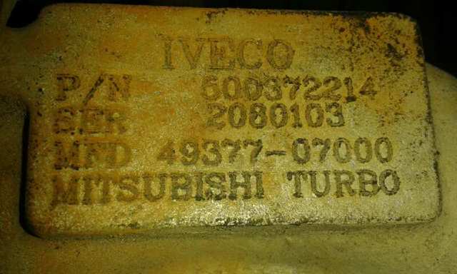 Turbina 500372214 IVECO