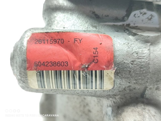 Pompa wspomagania hydraulicznego kierownicy 504238603 IVECO