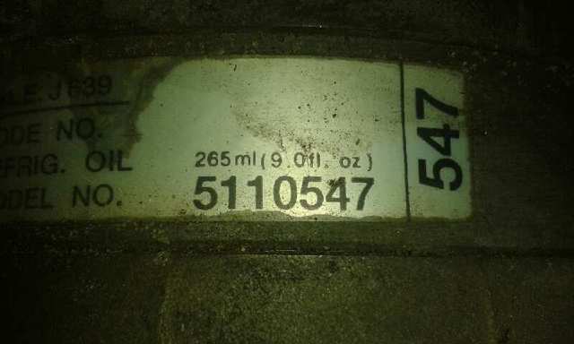 Sprężarka klimatyzacji 5110547 GM
