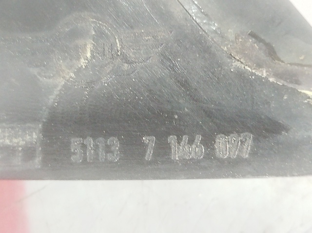 Nakładka słupka nadwozia zewnętrzna przednia lewa 51137146097 BMW