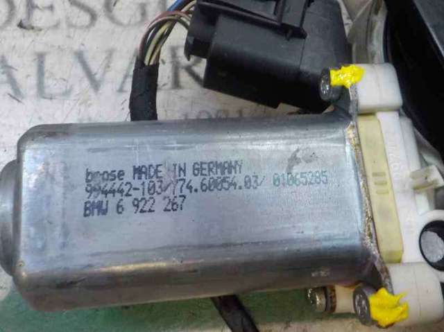 Mechanizm podnoszenia szyby drzwi przednich lewych 51337184383 BMW