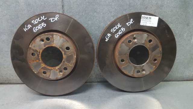 Tarcza hamulcowa przednia 517122K100 HYUNDAI