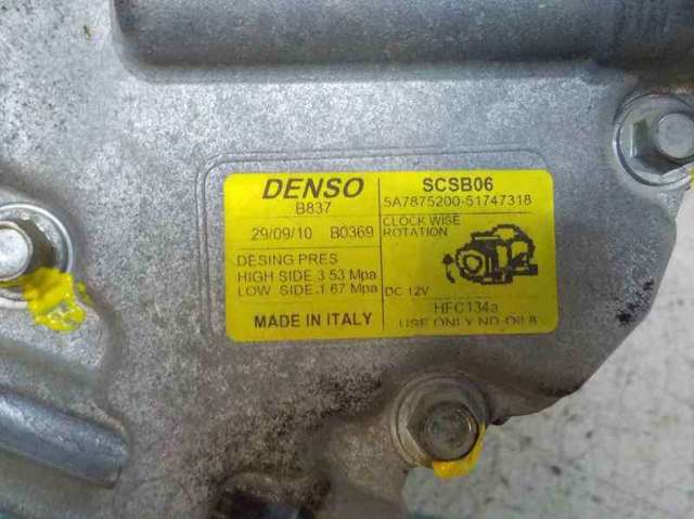 Sprężarka klimatyzacji 51747318 FIAT