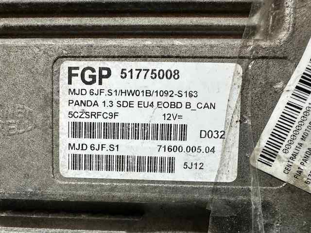 Sterownik silnika 51775008 FIAT