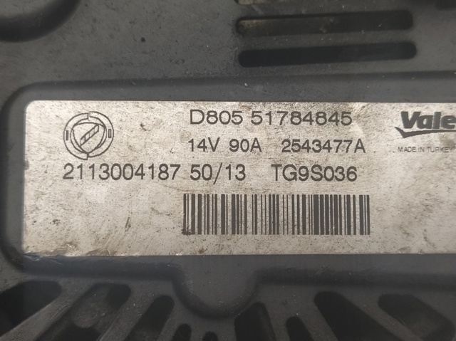 Alternator 51784845 FIAT