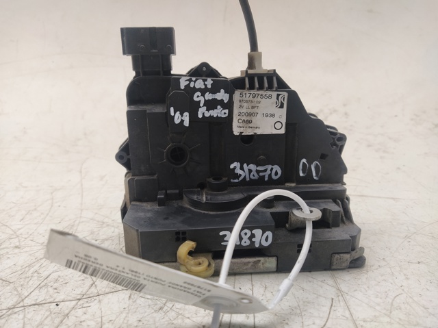Zamek drzwi przednich prawych 51797558 FIAT