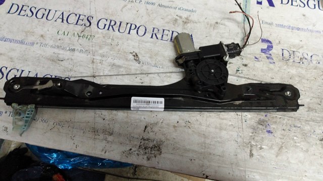 Mechanizm podnoszenia szyby drzwi przednich lewych 51810880 FIAT