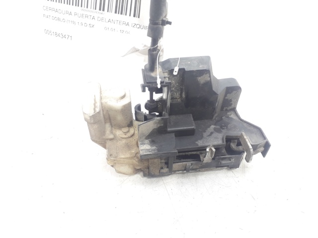 Zamek drzwi przednich lewych 51843471 FIAT