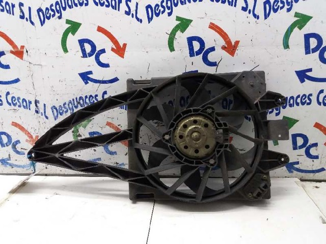 Wentylator elektryczny układu chłodzenia kompletny (silnik+wirnik) 51848272 FIAT