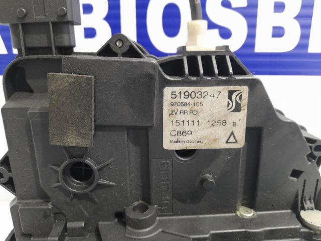 Zamek drzwi tylnych prawych 51903247 FIAT